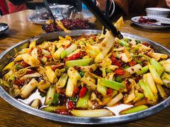 爆炒黄喉-邱金小炒·30 年盐帮江湖菜(自贡店)