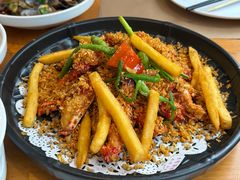 避风塘炒石岩蟹-79号渔船海鲜饭店(岗厦店)