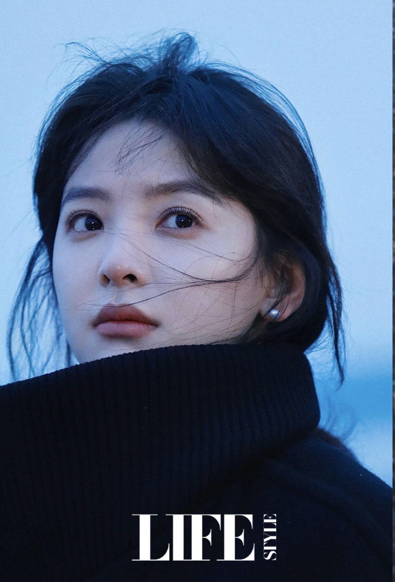 第一个给章若楠画素颜妆的真是天才,每一帧都美