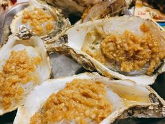 蒜蓉炭烤生蚝-滨城串吧(三元桥店)