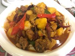 新疆大盘鸡-新疆红柳花餐厅(新洲店)
