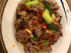 小炒黄牛肉-湘缘道客•湘缘饭店·25年湘菜馆(古墩路店)