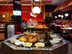 自助调料区-捞神煲汤火锅(湖滨商业街店)