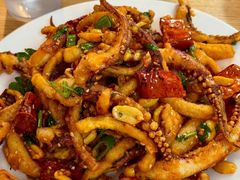 香辣鱿鱼-五谷丰登·胶东海鲜·家常菜(张村店)