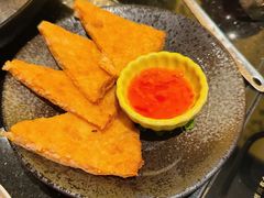 月亮虾饼-捞王猪肚鸡火锅(财富中心店)