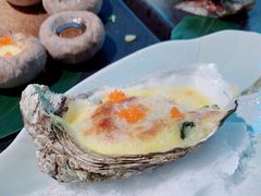 蛋黄焗生蚝-熹炭精致日料(金融街购物中心店)