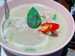 中部绿咖喱鸡肉-帕蓝·暹罗料理(曲阳店)