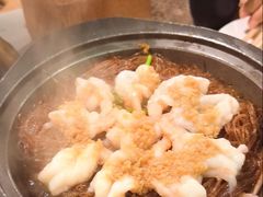 金银蒜三宝粉丝虾-绿茶餐厅(天津天河城店)