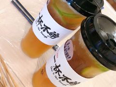 手打白桃乌龙柠檬茶-靓靓蒸虾·头牌蒸虾(万松园玲珑店)