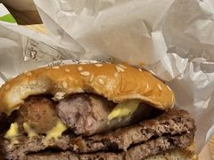 不素之霸双层牛肉堡-麦当劳(北京南站店)