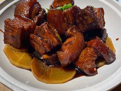 -东来菜馆•手抓海鲜家常菜•海鲜锅贴(鸽子窝店)