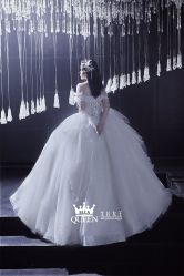 点击看大图 -艾拉·女王婚纱礼服馆