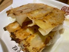 韭黄牛肉锅贴-海富荣·锅贴·陕菜家常菜(阳光城店)