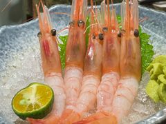 甜虾刺身-炙柒Sekinana·精致料理 烧鸟·铁板烧(海上世界店)