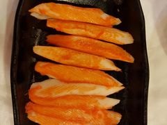 蟹柳-鲜入围煮花胶鸡海鲜火锅