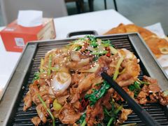 葱爆羊肉-旺顺阁鱼头泡饼(小红门店)