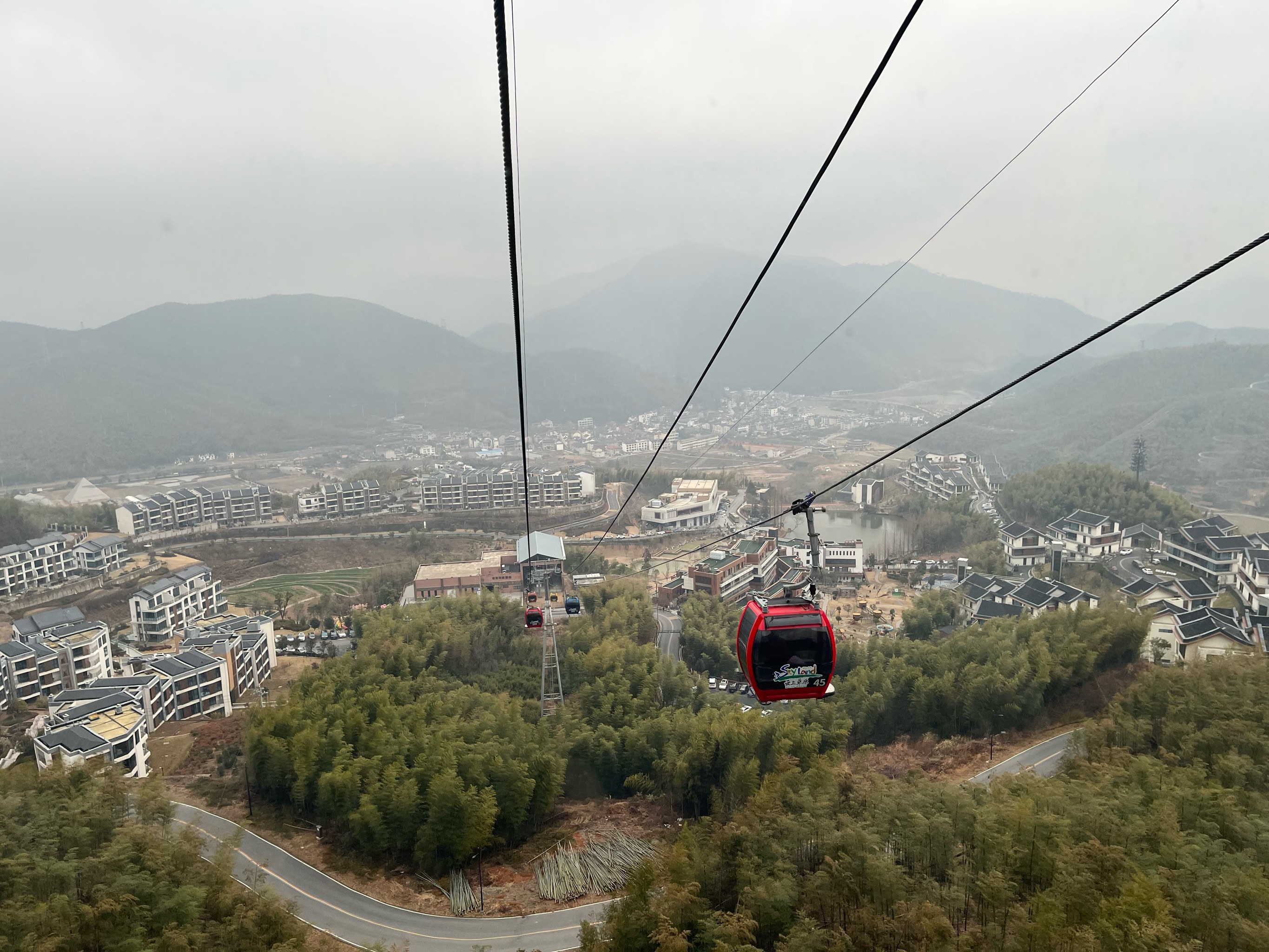 三明麒麟山缆车图片