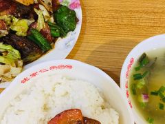 盐煎肉套饭-沈家仁牛肉面(大堰三村总店)