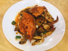 炒野生梭子蟹-海岛渔村大酒店(云霄路店)