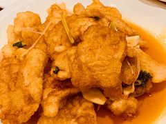 锅包肉热销-长城东北菜(新港西路店)