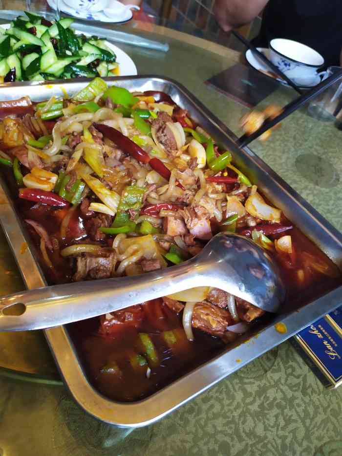 甘肃靖远羊羔肉-"慕名前来,口味还行,环境一般,服务一般.