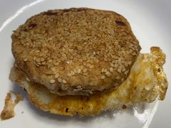 烧饼夹蛋-老回回饺子馆(海洋馆店)