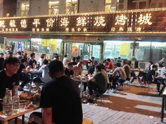 门面-天津乾毓德饭庄·清真传统炒菜·海鲜烧烤(咸阳路店)