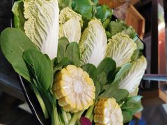 蔬菜三拼-三人行骨头王火锅(长寿店)