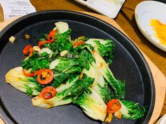 焗锅气奶白菜-小大董·烤鸭(王府井apm店)