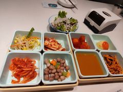 生菜不限量-韩香福烤肉庄园(文化西路店)