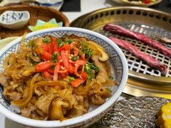 烧肥牛饭-千寻山野烤肉(中关村店)