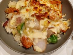 芝士海鲜焗饭-开心果牛扒城(雍华庭店)