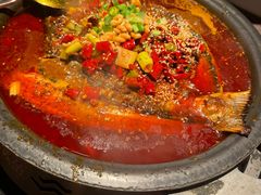-探鱼·鲜青椒爽麻烤鱼(广州花都来又来店)
