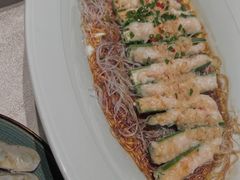 秋葵鲜虾-鸽子侯·家宴·平价海鲜(绿地店)