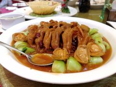 鲍汁10头鲜鲍扣玉掌-广州逸林假日酒店·四季桃源中餐厅(白云山风景区店)