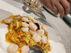 蟹粉河虾仁-新光酒家·河豚·海鲜·蟹料理(浦东店)