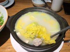 白菜豆腐丸子汤-一轩饺子馆(丽都店)