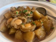 土豆焖鲜鲍-一品粤珍轩(吴中路店)