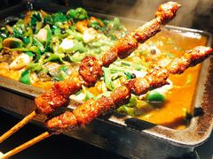烤羊肉串-探鱼·鲜青椒爽麻烤鱼(番禺万达店)