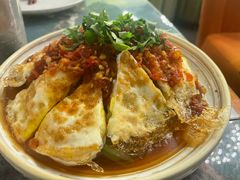 凉拌荷包蛋-浩海火燒雲傣家菜(芮欧百货店)