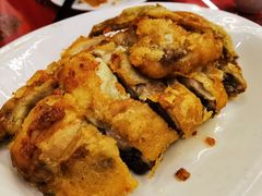 招牌蒜香鸡（半只）-玉华台饭庄(裕中西里小区店)