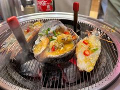 -围炉肉舍•炭烤活鳗•丹东海鲜烤肉(步行街店)