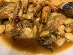生态白鲳鱼烧年糕-新吉士·上海菜(浦东LCM置汇旭辉店)