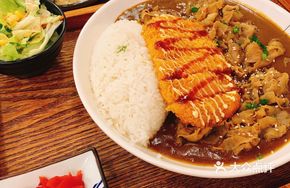 Cheese Cutlet Pork Curry Rice