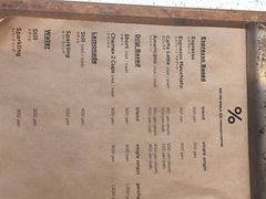 菜单-% Arabica(京都东山店)