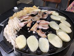 烤猪五花肉-海花锅盖烧烤店(怡馨家园店)