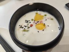 蝶豆花酸奶水果粒-天龙宝严素食馆(大兴善寺店)