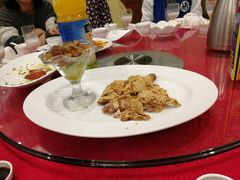 脆皮鸡配海蜇皮-福州美伦大饭店-中餐厅