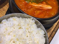 泡菜汤-紫霞门韩国料理烤肉(深南东路店)
