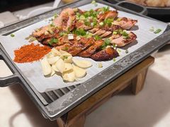 招牌烤肉-绿茶餐厅(财富购物中心店)